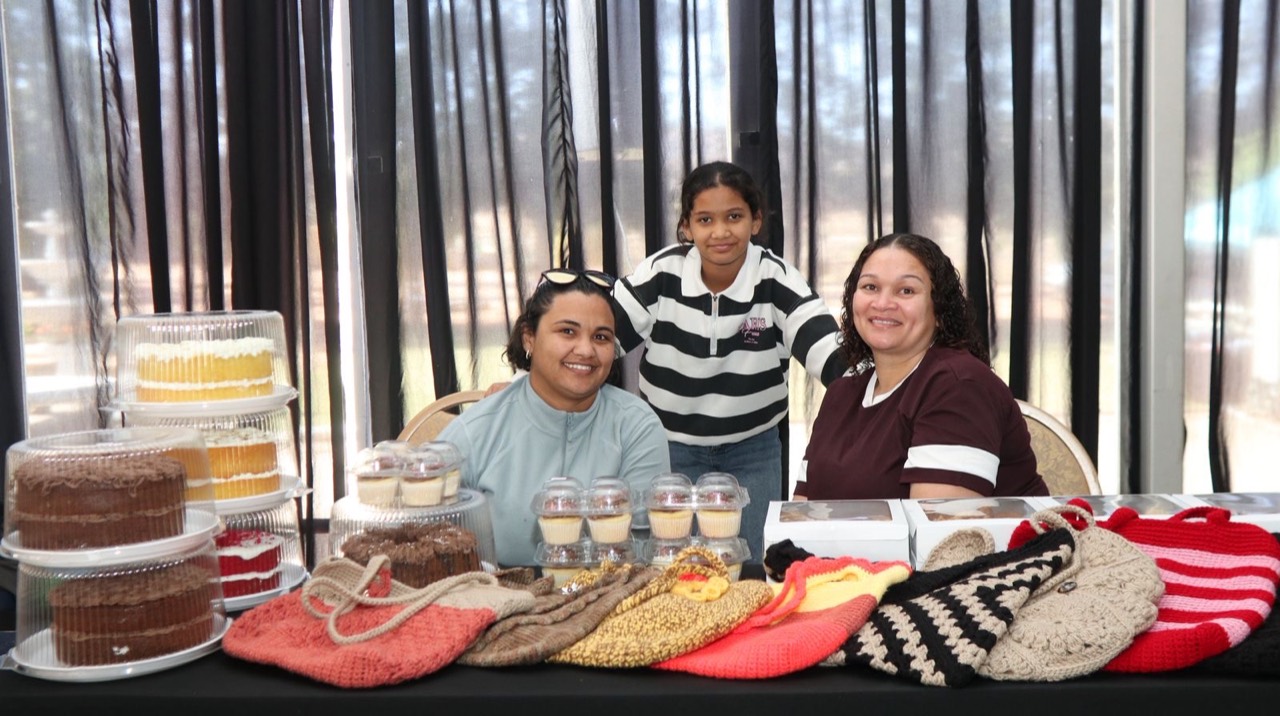 Local baked goods and handmade products